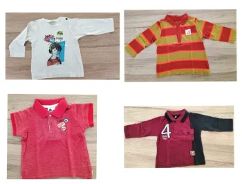 Lot de 4 tee-shirt