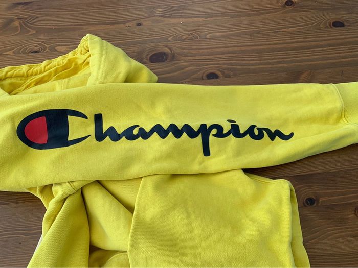 Sweet à capuche Champion M(254) - photo numéro 5