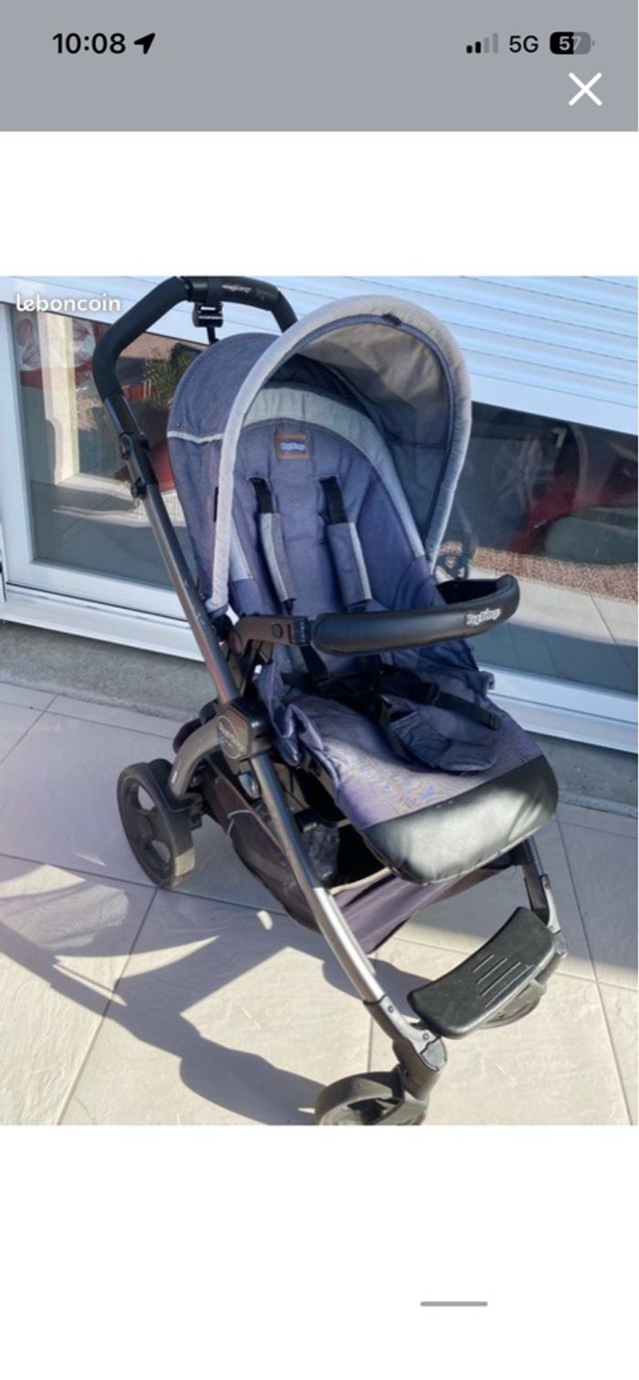 Poussette PEG PEREGO 3 en 1 - photo numéro 3