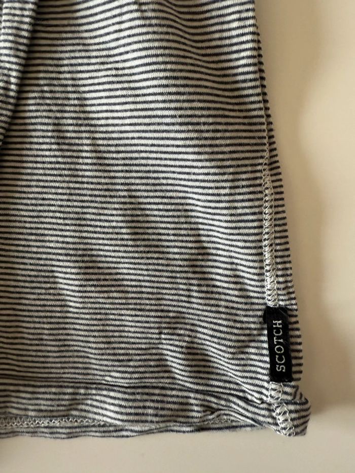 Tee-shirt manches longues taille L scotch & soda - photo numéro 3