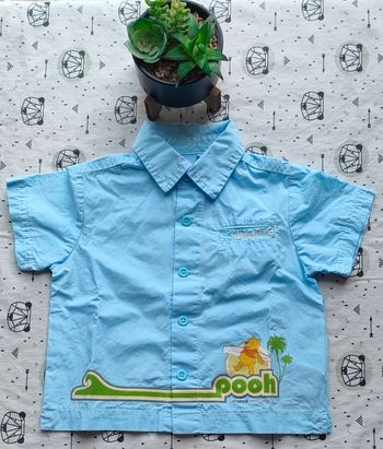Chemise MC Winnie l'Ourson taille 24 mois/2 ans