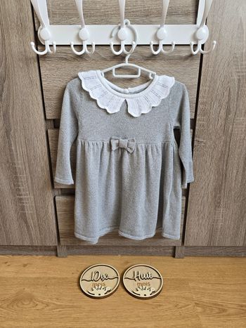 Vêtement Bébé Fille - Robe grise - Sergent Major - 18 mois 80 cm