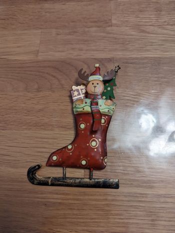 Décoration botte à suspendre