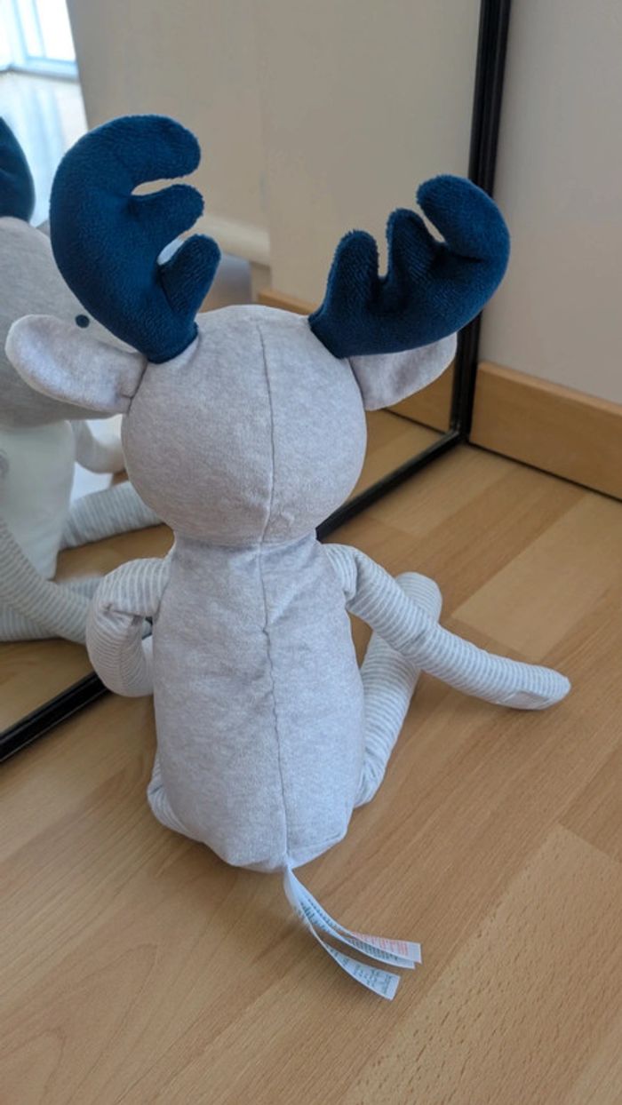 Peluche + petite couverture okaidi - photo numéro 3