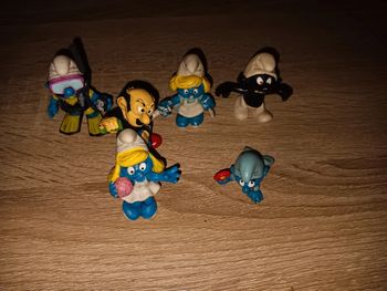 Lot de schtroumpf de collection