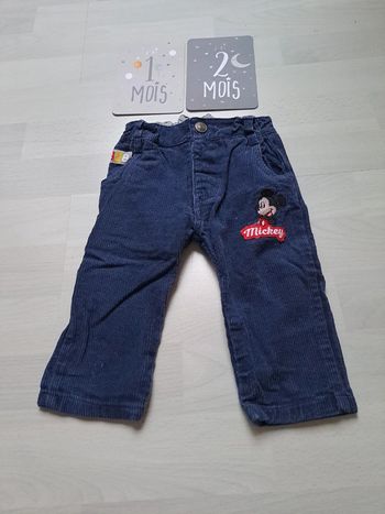 Pantalon Mickey 12 mois