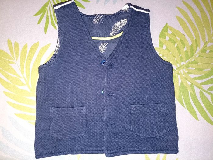 Gilet sans manches boléro 4ans