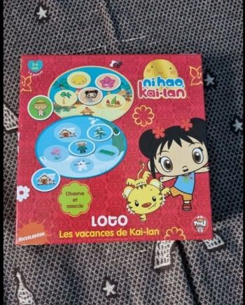 Jeu 3 à 6ans Loto Les vacances de Kai-lan