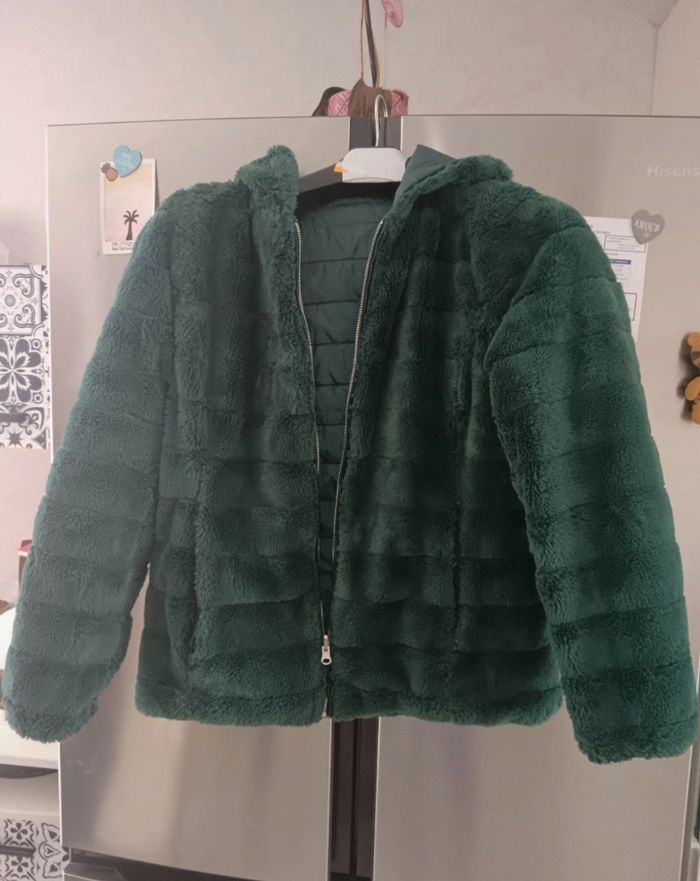 Manteau fourrure reversible - photo numéro 8