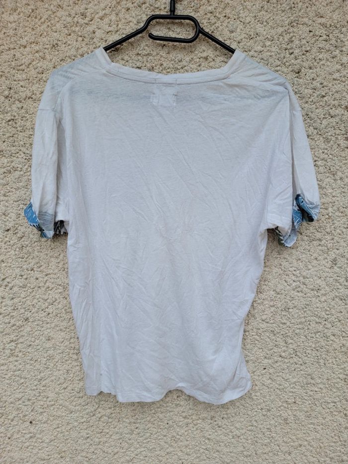 T-shirt manches courtes exotique vintage grunge tie and dye - photo numéro 3