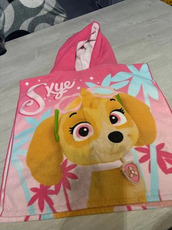 Cape de bain stella pat patrouille