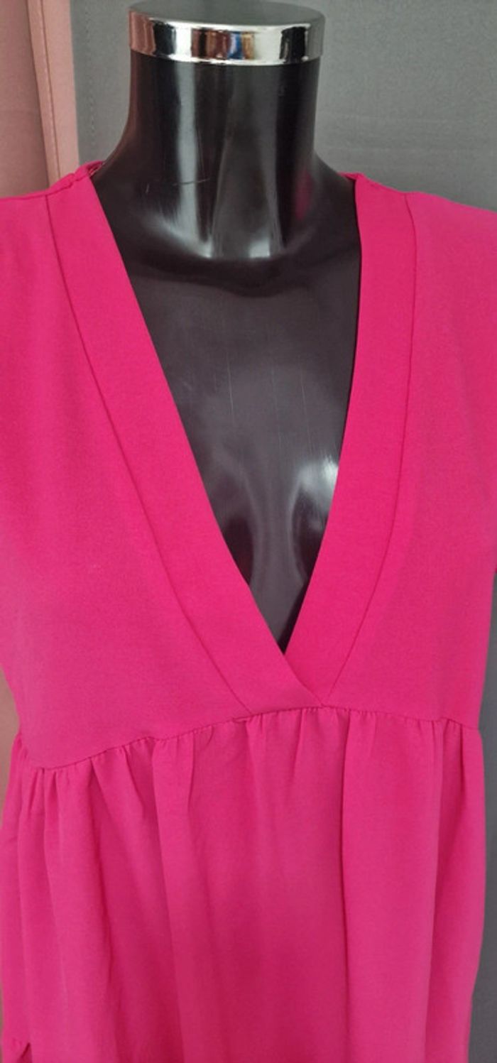 Robe rose manches courtes - photo numéro 4