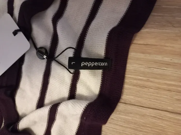 Haut rayé noir et blanc peppercorn - photo numéro 2