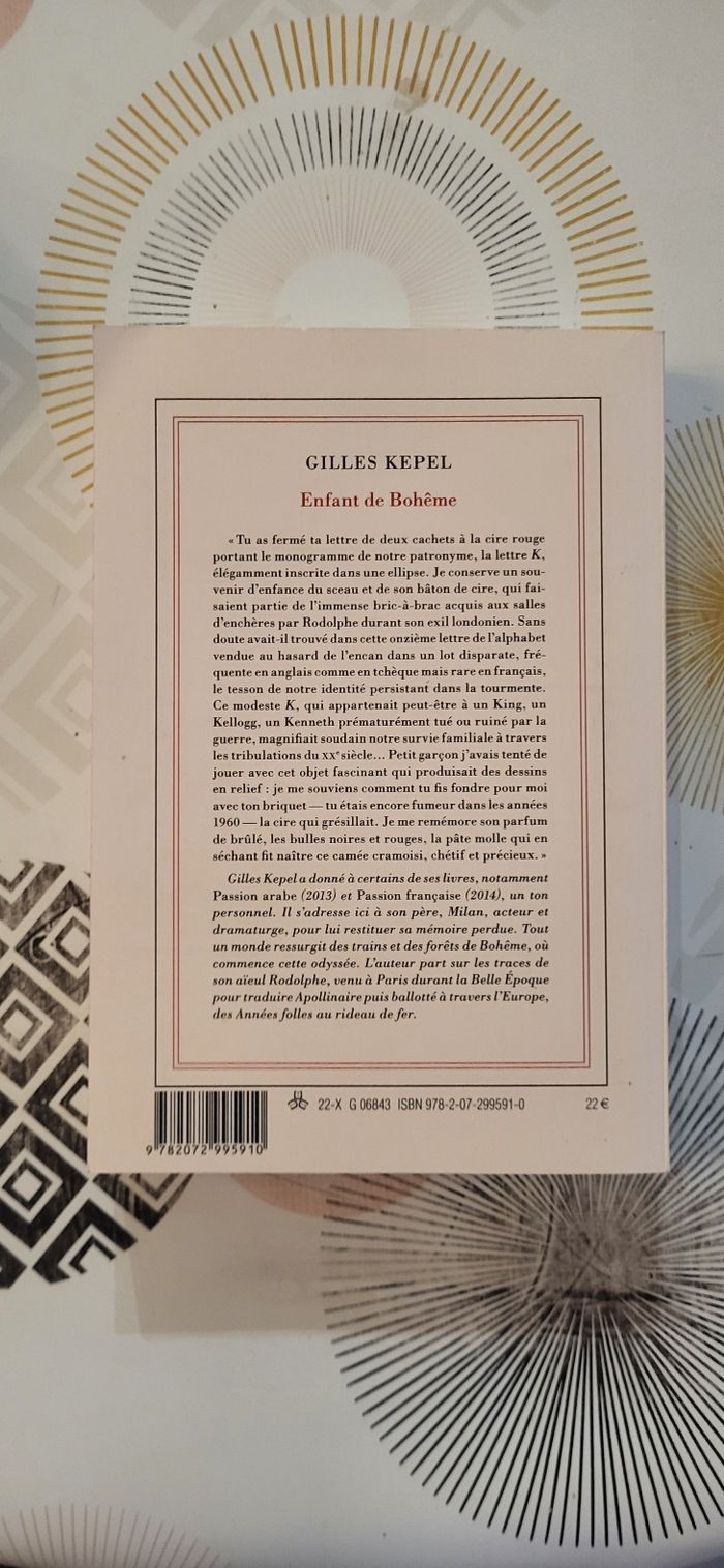 Enfant de Bohême Par  Gilles Kepel - photo numéro 2