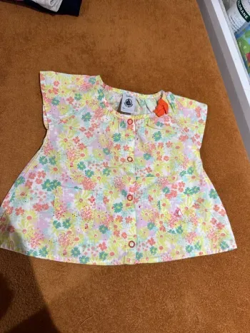Robe petit bateau à fleurs