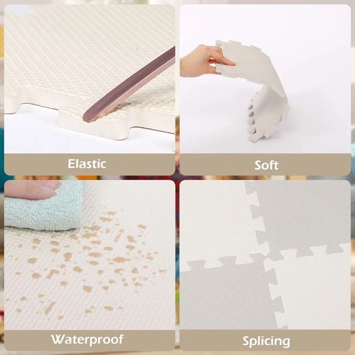 Tapis de sol en mousse | marron ( 12/24/36 pièces) - photo numéro 6