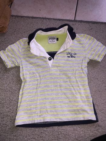 T-shirt 2 ans vert gris