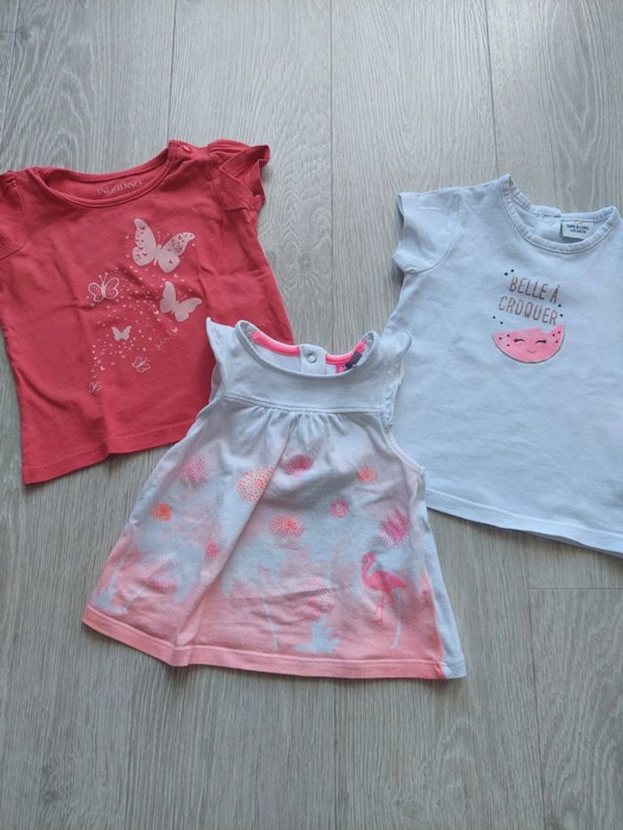 T-shirts 6 mois