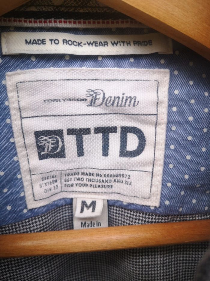 Chemise homme TTD grise - photo numéro 2