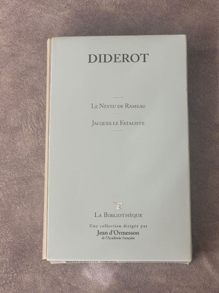 Le Neveu De Rameau / Jacques Le Fataliste Jacques le fataliste T17 Par Diderot