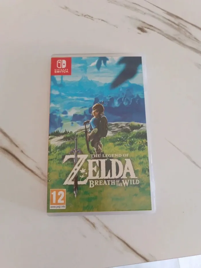 Jeu switch Zelda breath of the wild