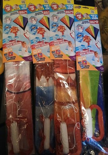 lots de 4 cerf volant 