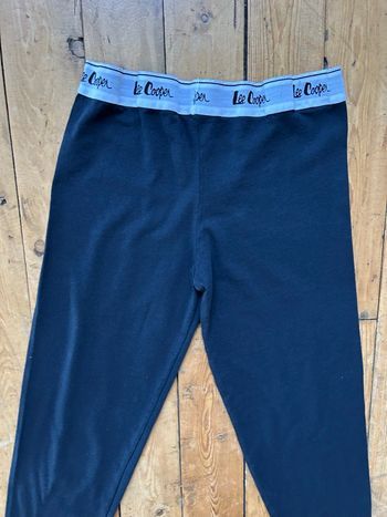 Legging caleçon noir L/XL Lee Cooper