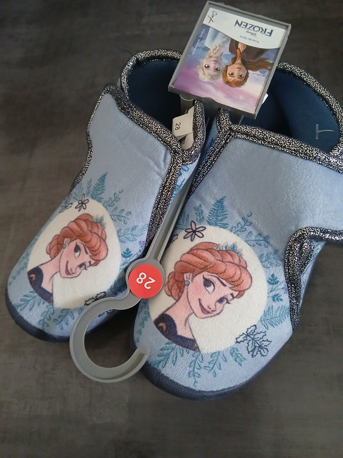chaussons fille anna la reine des neiges disney 28 - photo numéro 4