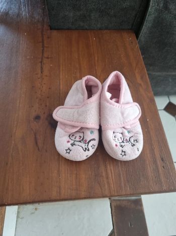 Chausson rose chat 19
