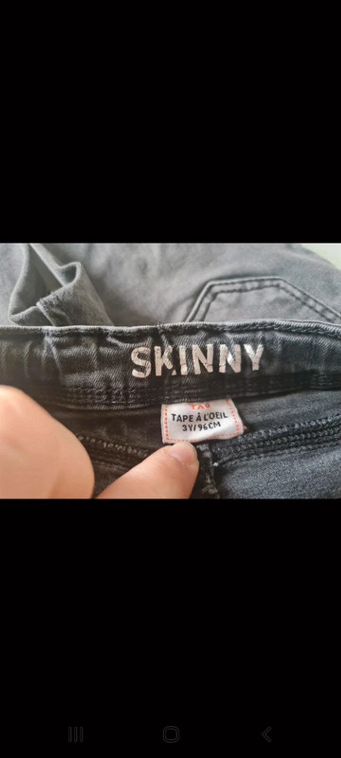 Jean skinny tape a l'œil 3 ans - photo numéro 3