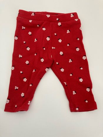 Joli legging fleuri 3 mois Obaibi parfait état