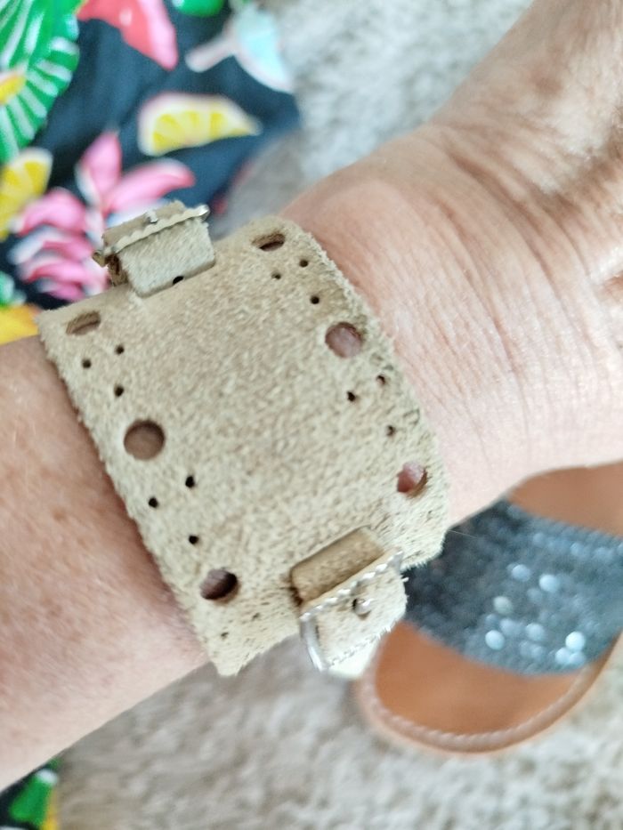 Bracelet Cuir peau BOHO - photo numéro 6