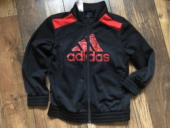 Gilet zippé Adidas taille 5-6 ans