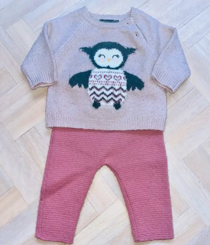Ensemble in extenso Taille 6 mois