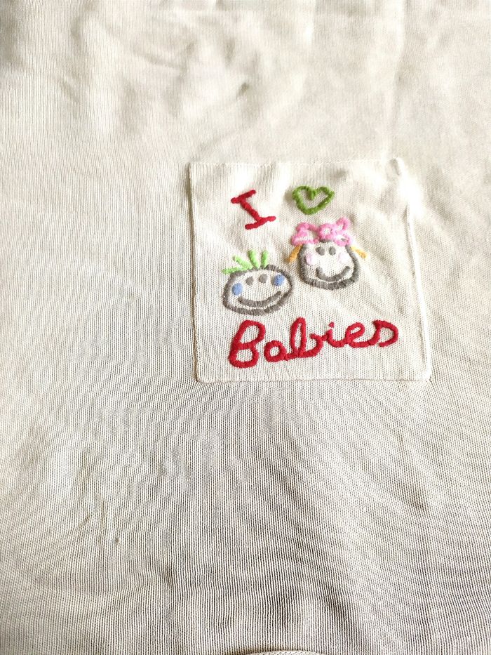 Couverture mixte bébé ou enfant en maille tricot coton - photo numéro 4