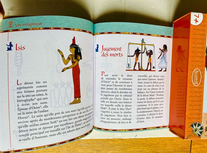 Mon 1er dictionnaire de l’Egypte + coffret neuf j’écris mon prénom en égyptien - photo numéro 6