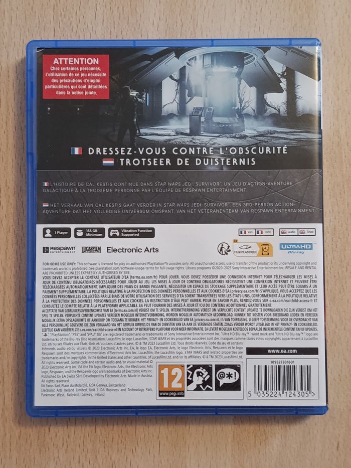 Star Wars Jedi Survivor PS 5 - photo numéro 5