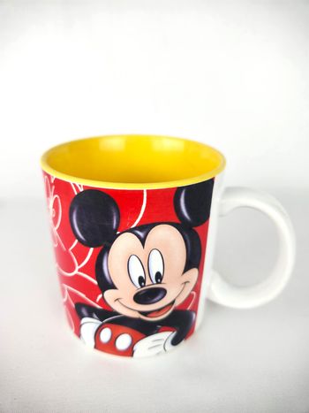 Mug Mickey Mouse Disney - Rouge et Jaune Disneyland Paris