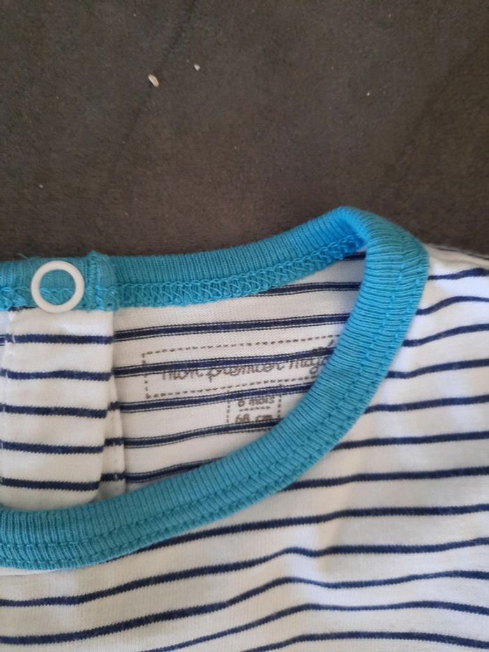 T shirt manches longues 6 mois - photo numéro 2