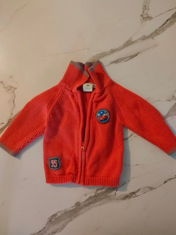 Gilet Disney cars 3 mois