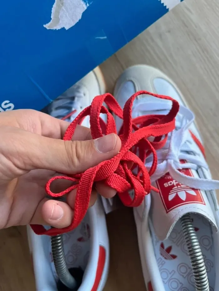Adidas Samba OG White Red 43,5 - photo numéro 6