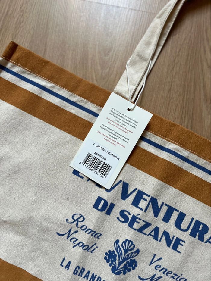 Cabas sac tote bag fourre tout Sézane - photo numéro 3