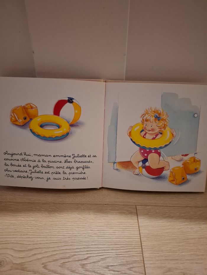 Livre Juliette à la piscine en bon état - photo numéro 3