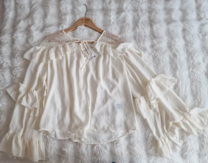 Chemisier H&M femme m - photo numéro 6