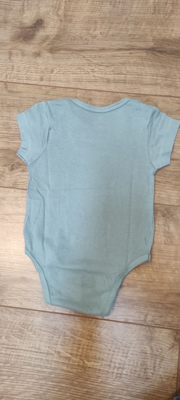 Lot 3 bodies manches courtes 6 mois Mots d'enfants - photo numéro 3