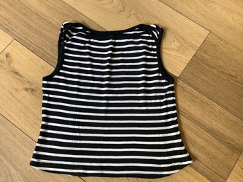 Débardeur marin en coton