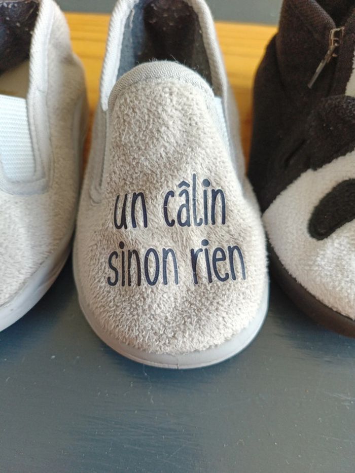 Lots 2 paires de chaussons - photo numéro 6