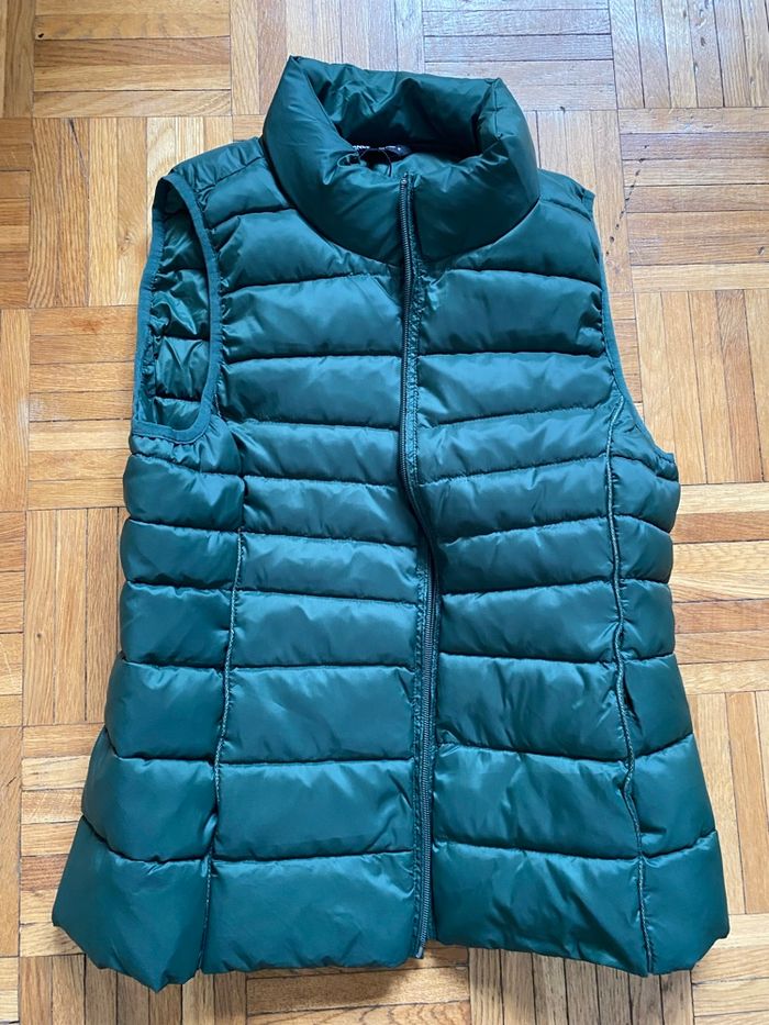 Doudoune verte en état neuf