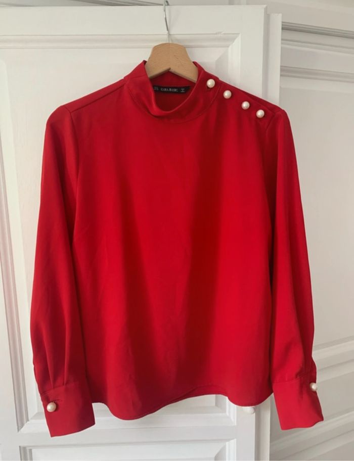 Superbe blouse chemisier Zara taille M neuve