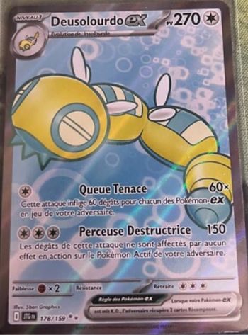 Carte Pokémon Desolourdo ex FA - 178/159 - EV9 : AVENTURES ENSEMBLE - FR NEUVE